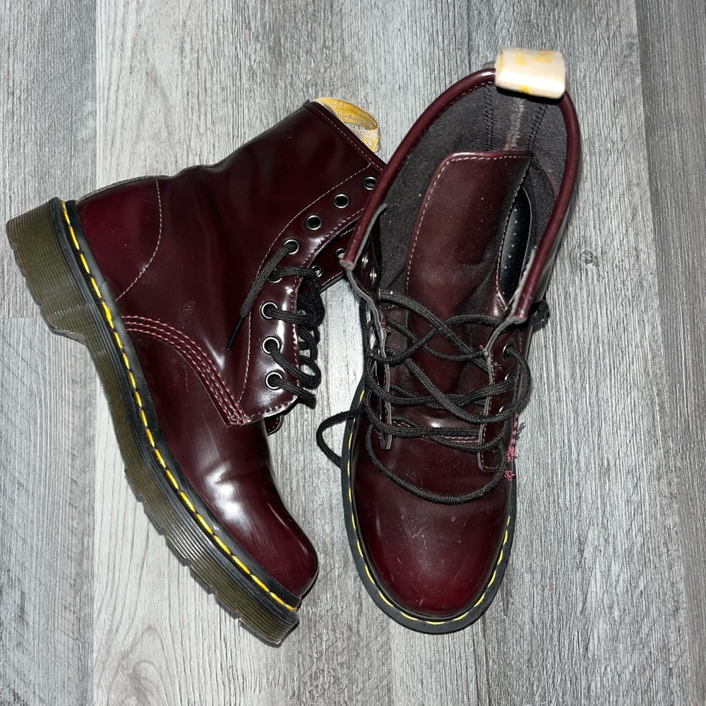 VEGAN 1460 LACE UP BOOTS